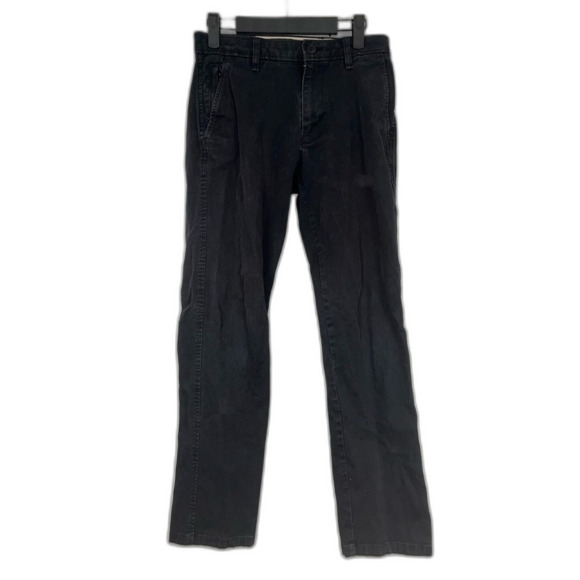 Dockers Ultimate Chino Slim Fit Smart Flex Black Pants Size 28w/30L - Picture 1 of 10